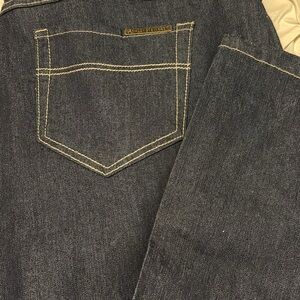 Ashley Stewart  Dark Blue Women Relaxed Jeans